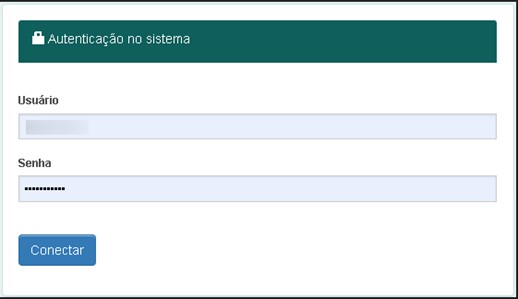 Tela do sistema de votação