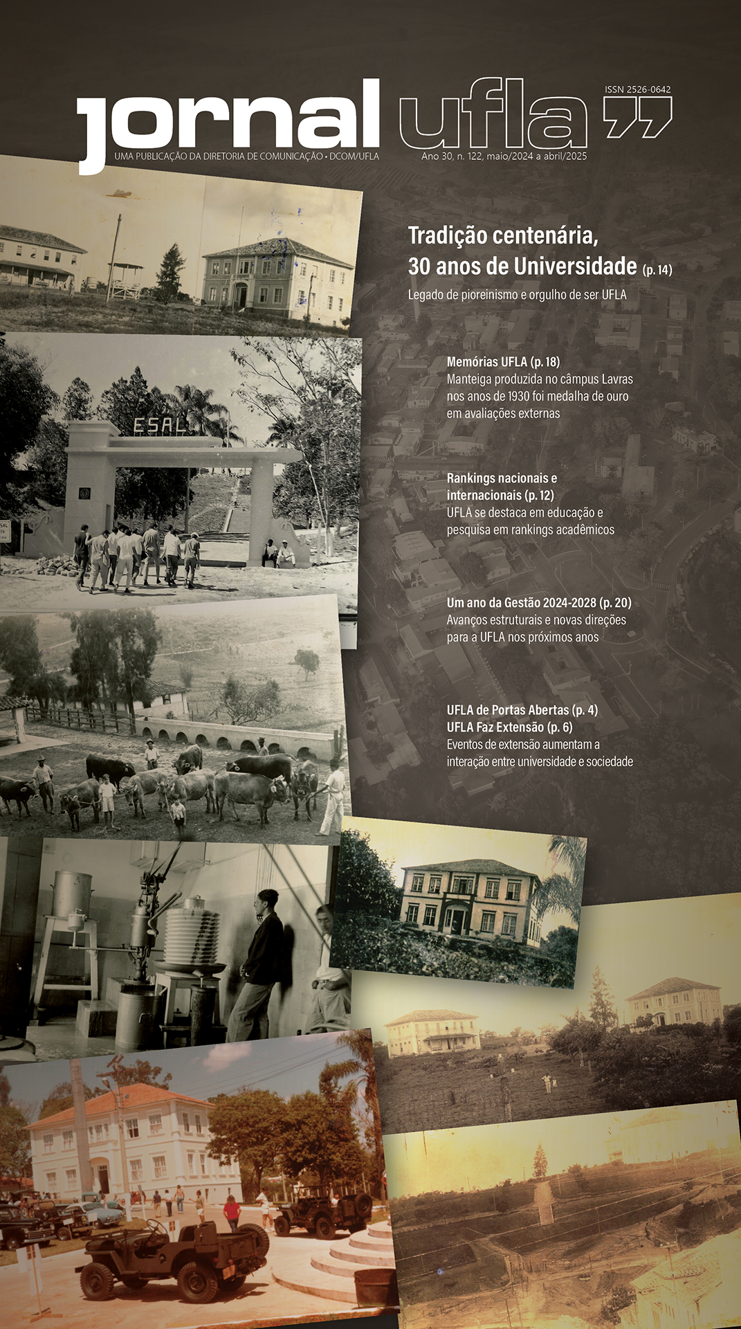 Capa do Jornal Ufla 122