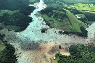 imagem aérea Brumadinho