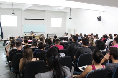 publico presente na palestra