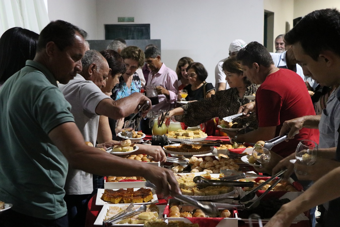 Confraternização dos aposentados 