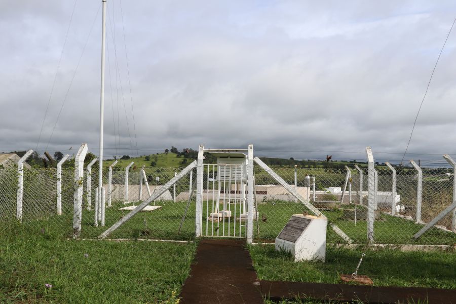 estação climatológica situada na ufla