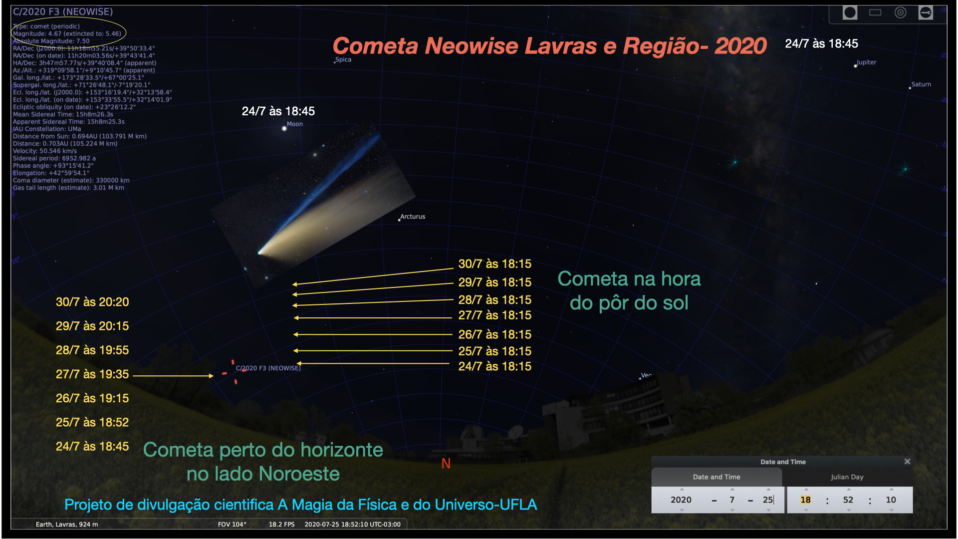 cometaneowisejulho