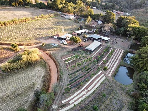 imagem aérea do sitio trovão