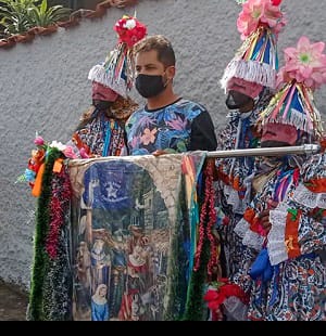 Imagem de uma folia de reis