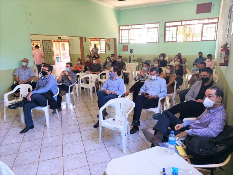 participantes do evento em São Sebastião do Paraíso