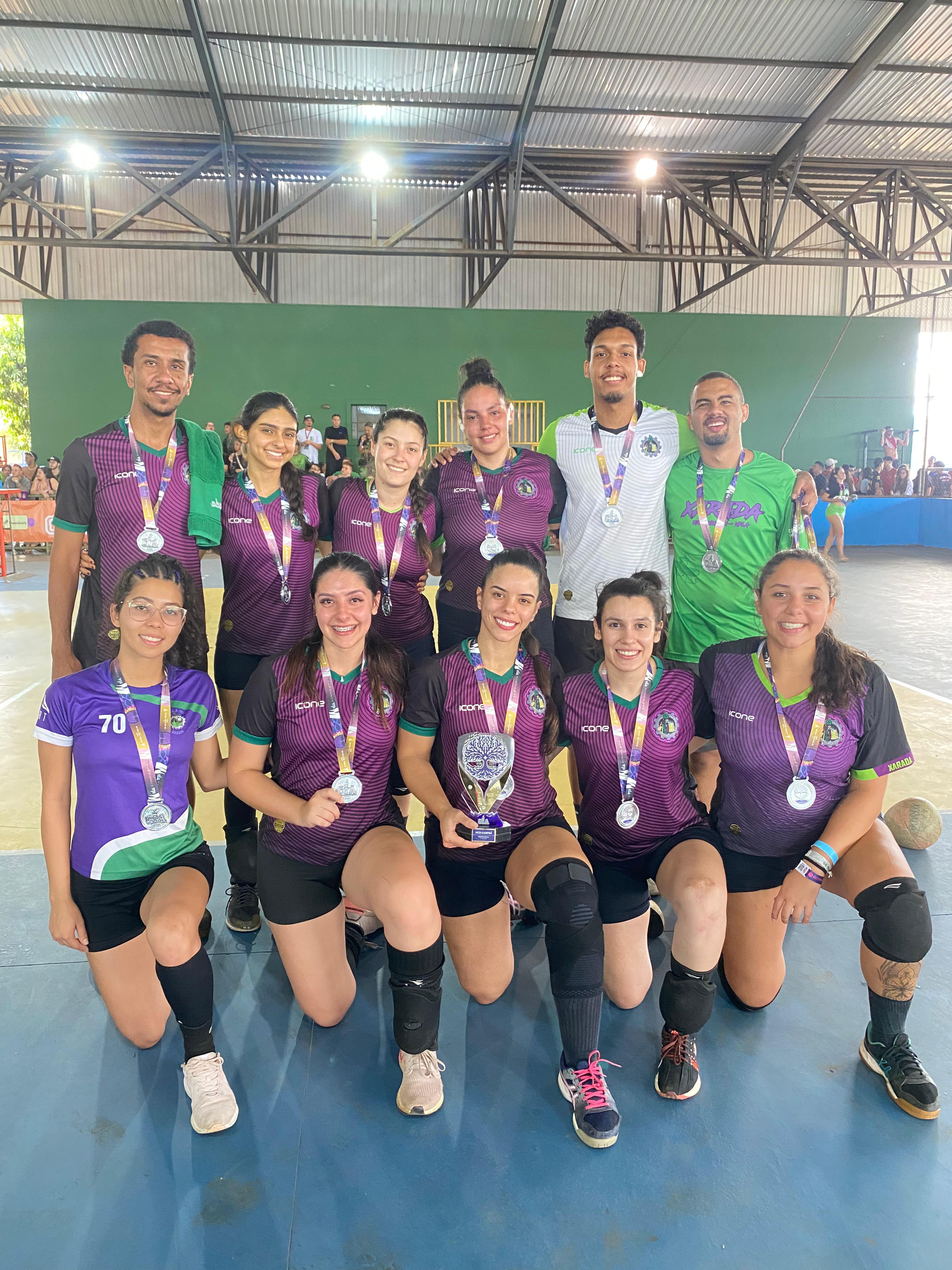 Vôlei 2º lugar