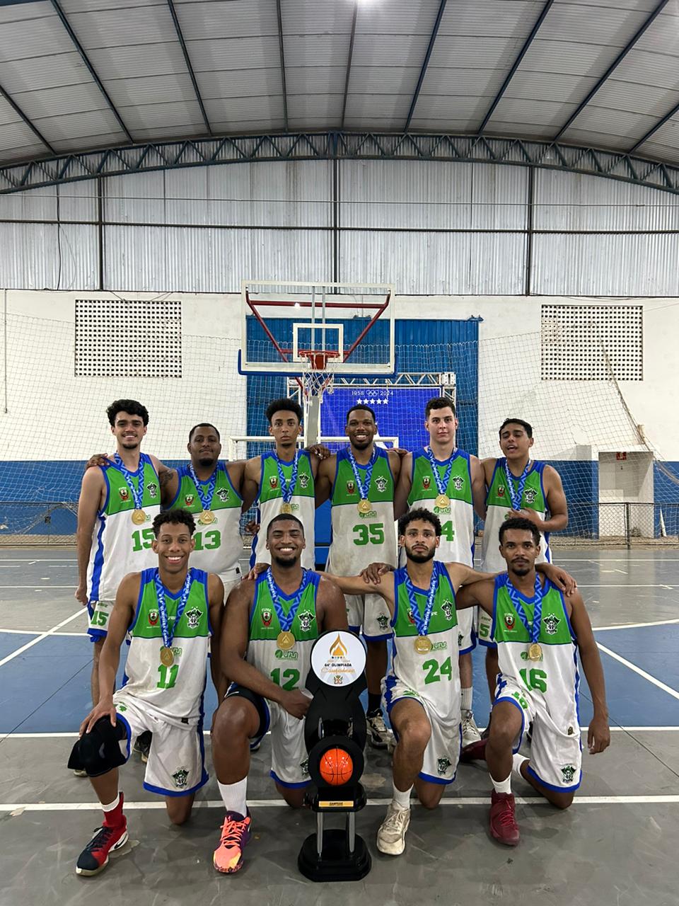 Equipe de basquete da UFLA conquista o primeiro lugar na 64ª Olimpíada de Campanha