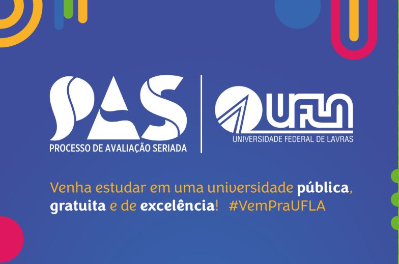 UFLA abre inscrições para a 3ª Etapa do PAS – ingresso no 1º e 2º semestre de 2026