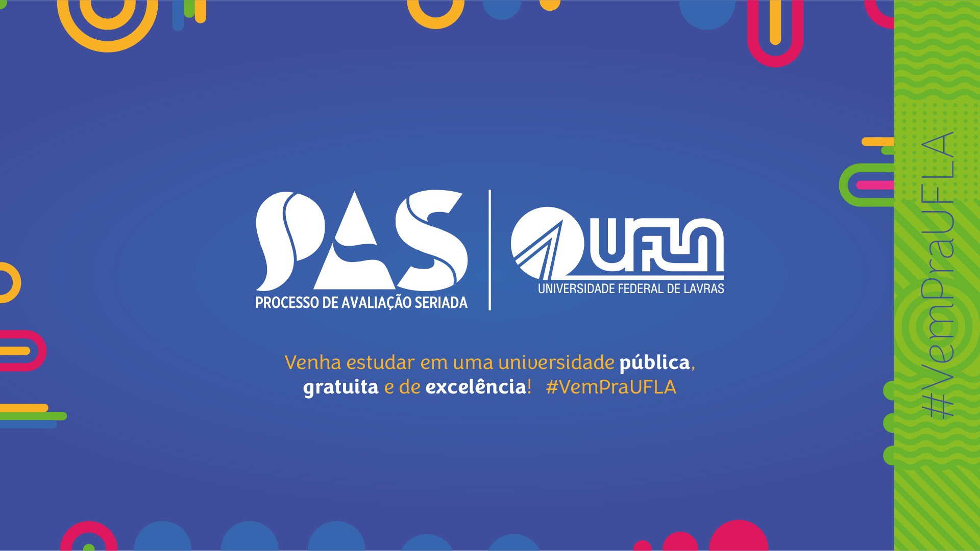 Universidade Federal de Lavras publica resultado final da 3ª etapa e primeira chamada do PAS 2026/1