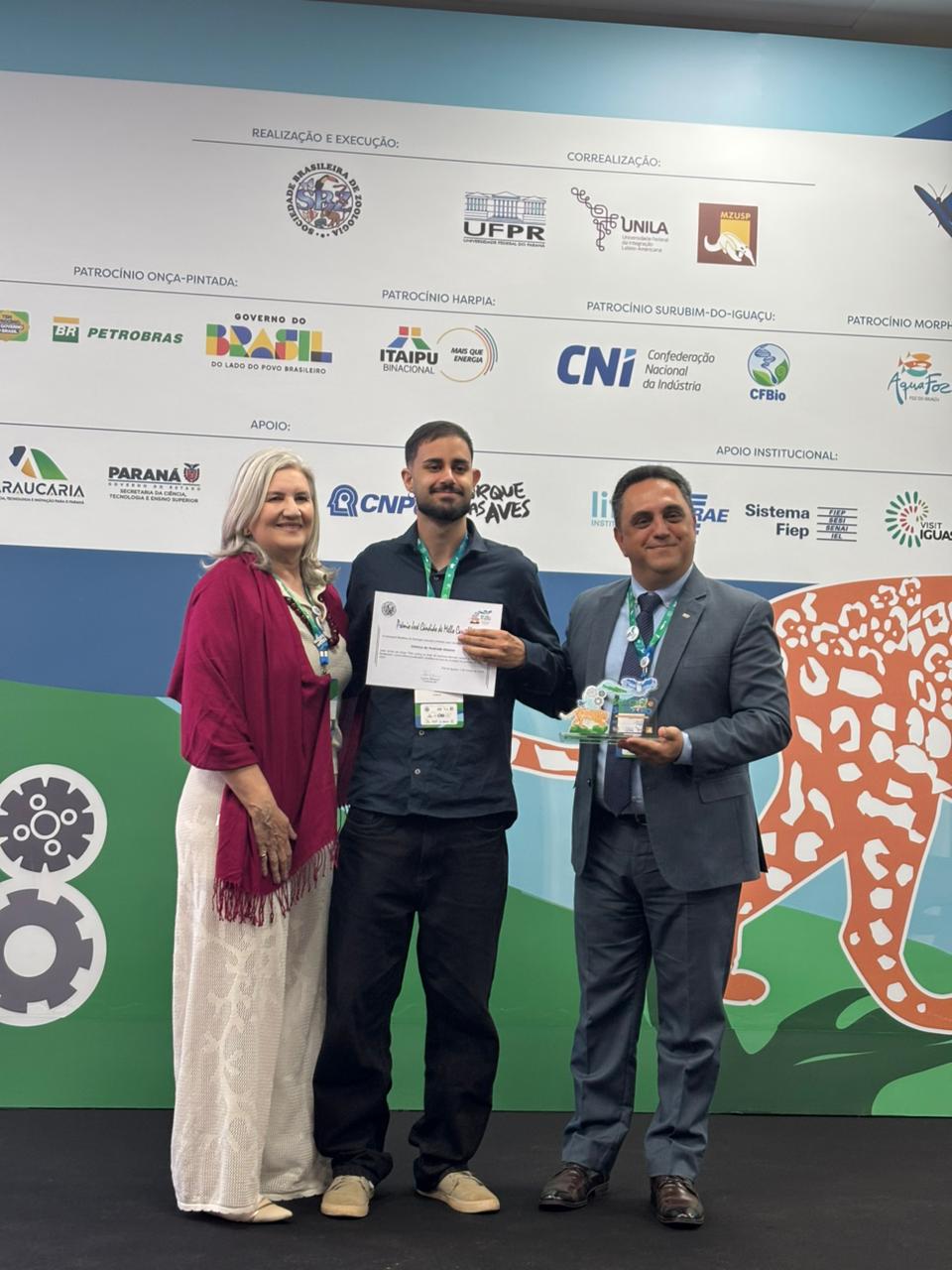 Pesquisa da UFLA sobre peixes e metano é premiada em Congresso Brasileiro de Zoologia