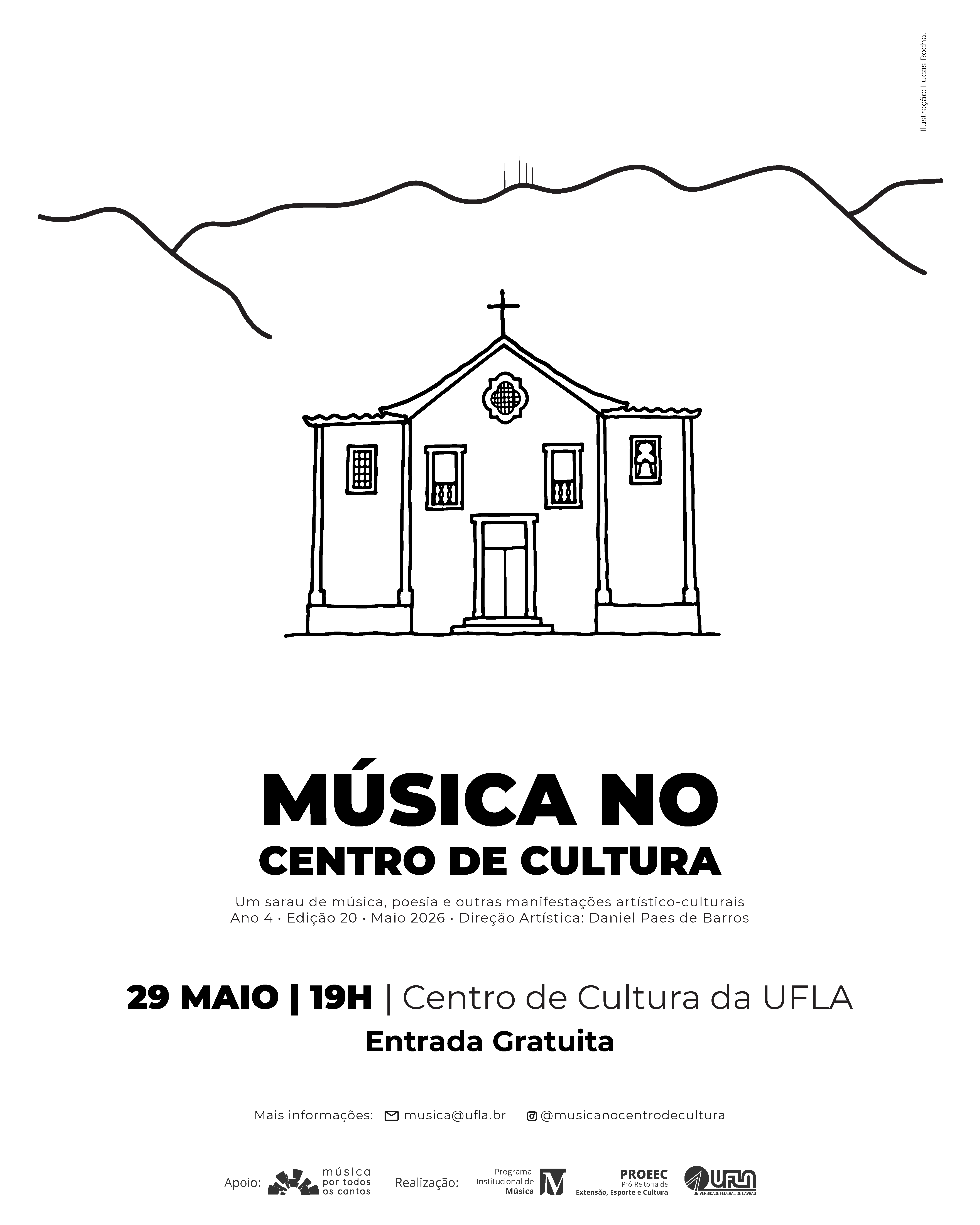 20ª edição do projeto Música no Centro de Cultura reúne Orquestra de Cordas e apresentações vocais