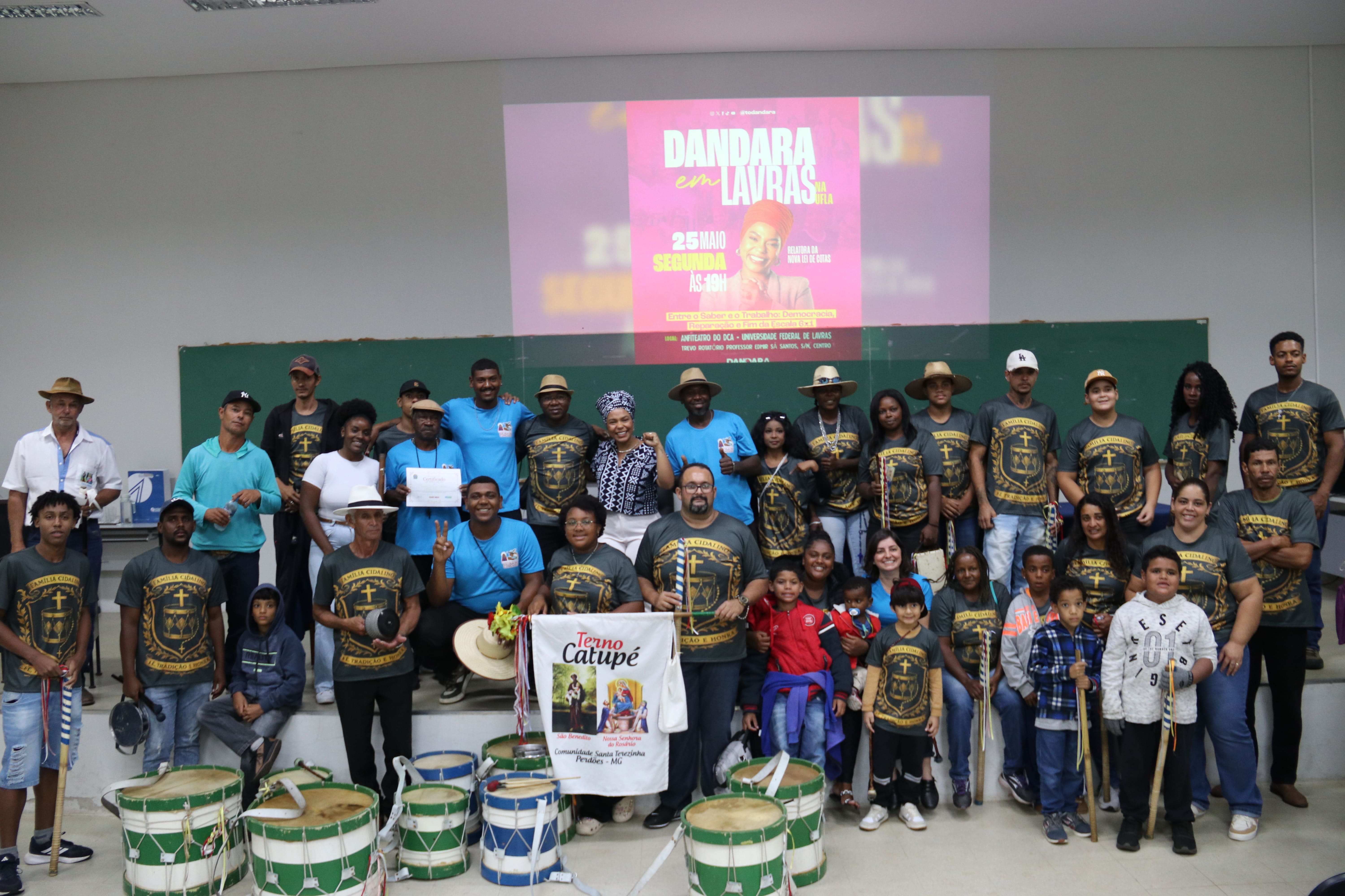 Deputada federal Dandara Tonantzin participa de encontro na UFLA sobre mobilização social e valorização da cultura regional