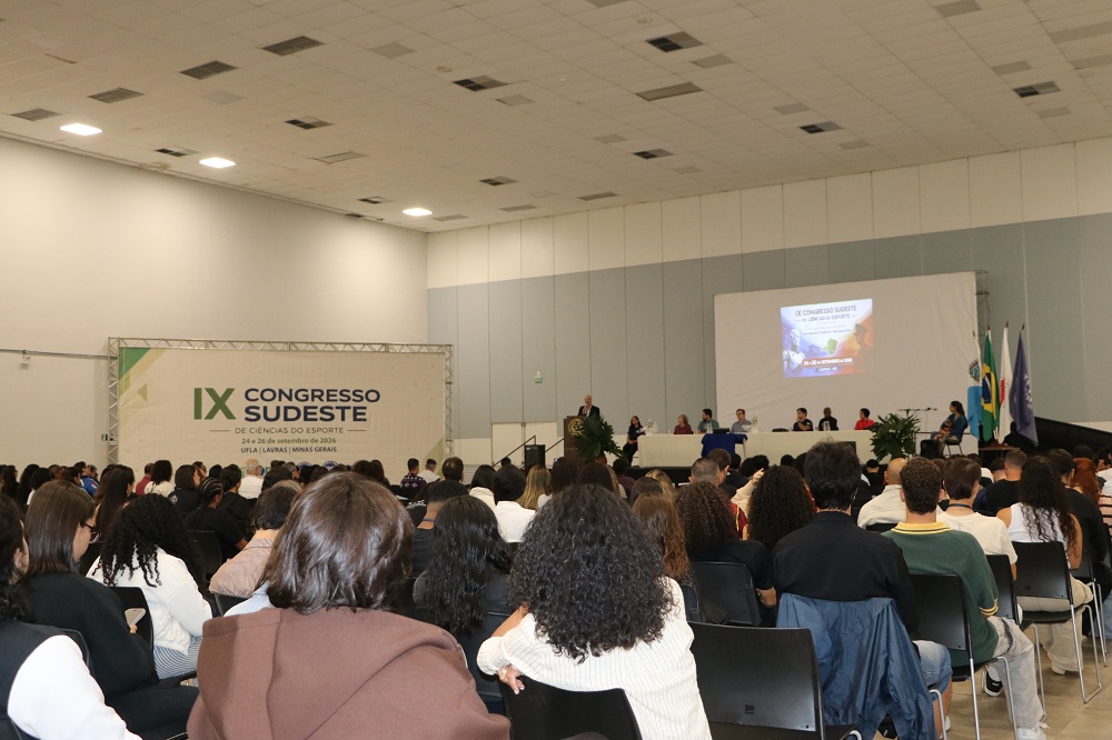 UFLA sedia IX Congresso Sudeste de Ciências do Esporte