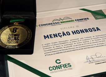 Fundecc recebe menção honrosa em prêmio nacional de boas práticas de gestão