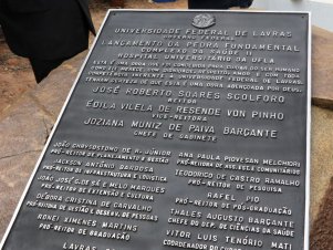 Inauguração das obras - Hospital Universitário