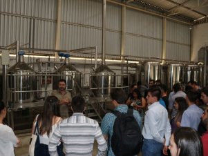 Visita Técnica em Cervejaria do 32º Congresso Nacional do Milho e Sorgo