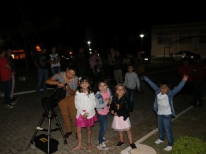 Evento da Física consolida as noites de sábado da UFLA com uma “Festa das Estrelas”