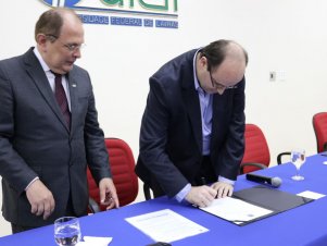 Visita do ministro da Educação à UFLA