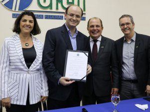 Visita do ministro da Educação à UFLA