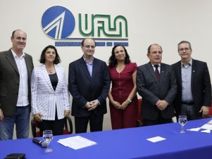 Visita do ministro da Educação à UFLA