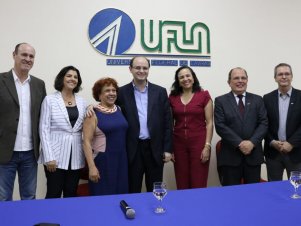 Visita do ministro da Educação à UFLA