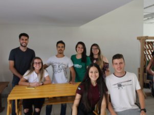 Projetos de mobiliários urbanos feitos por estudantes de Engenharia Civil