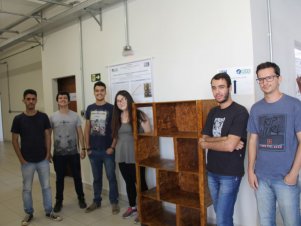 Projetos de mobiliários urbanos feitos por estudantes de Engenharia Civil