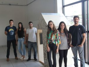 Projetos de mobiliários urbanos feitos por estudantes de Engenharia Civil