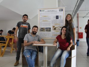 Projetos de mobiliários urbanos feitos por estudantes de Engenharia Civil