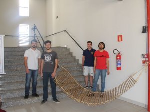 Projetos de mobiliários urbanos feitos por estudantes de Engenharia Civil