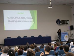 Palestra rompendo o silêncio e preservando vidas