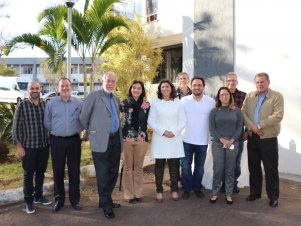 Presidente da Empresa Brasileira de Pesquisa e Inovação Industrial (EMBRAPII) faz visita a UFLA