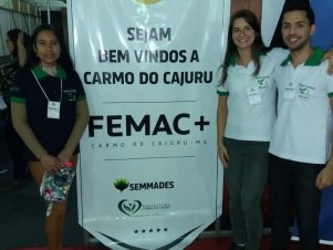 1ª FEMAC+ de Carmo do Cajuru MG 