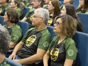 'Aula da Saudade' ministrada pelo professor emérito Alfredo Scheid Lopes encerrou as comemorações de 111 anos da UFLA
