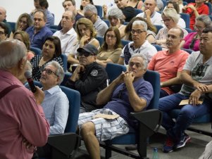 'Aula da Saudade' ministrada pelo professor emérito Alfredo Scheid Lopes encerrou as comemorações de 111 anos da UFLA