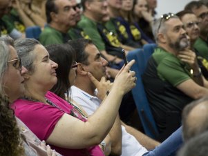 'Aula da Saudade' ministrada pelo professor emérito Alfredo Scheid Lopes encerrou as comemorações de 111 anos da UFLA