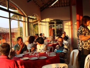 Café com os aposentados