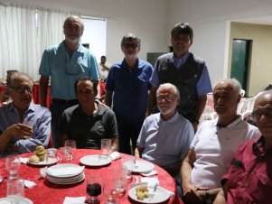 Café com os aposentados