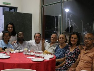 Café com os aposentados