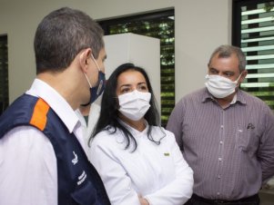 Secretário de Estado Adjunto de Saúde visita Labcovid