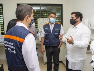 Secretário de Estado Adjunto de Saúde visita Labcovid