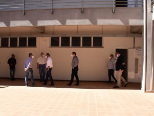 Visita obras campus Paraiso